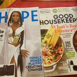 Magazines 
Shape September 2020
Good house keeping